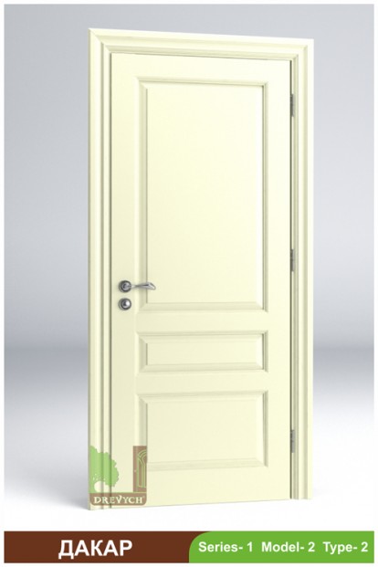 The interior doors of the selected array of wood Дакар 